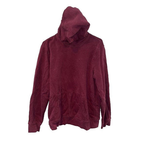 Gap Vintage Soft Hoodie Burgundy Pinot Noir Sz. L - Picture 2 of 7